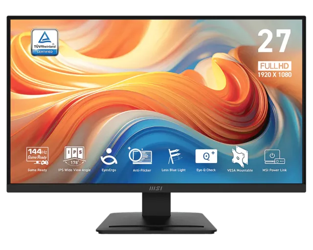 MONITOR DE 27'P & 144Hz, 1080p,  MSI MP273 LE