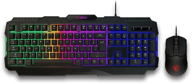 MSI GK100 COMBO TECLADO & MOUSE