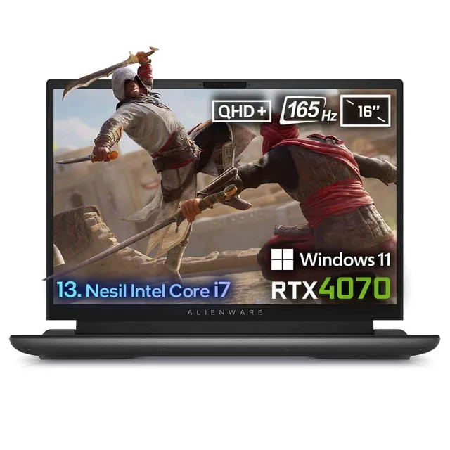 ALIENWARE M16 I713700HX RTX 4070 16 GB RAM 1 TB SSD NVME