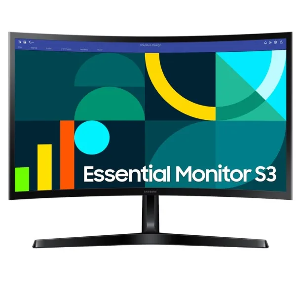 Monitor Samsung Essential S3 - 24'P @144Hz, 1080P